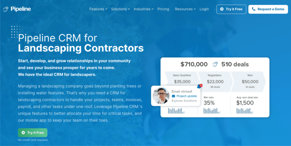 Best Landscaping CRM Software For Landscapers